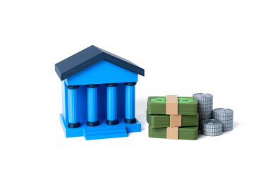 Banka ve para. Finansal hizmetler. Borç ve mevduat. Kurumsal istikrar. Para yönetimi.