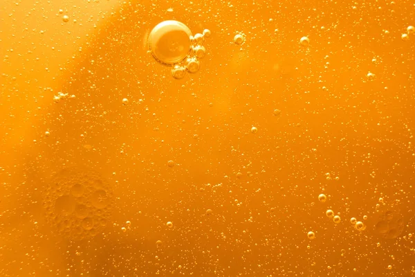 Желтые Пузырьки Фона Эмульсия Растительного Масла Жарка — стоковое фото