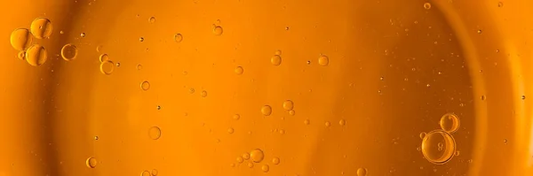 Желтые Пузырьки Фона Эмульсия Растительного Масла Жарка — стоковое фото