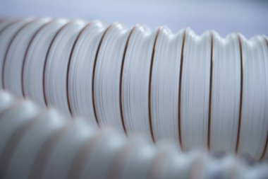 Klima için esnek PUR antistatik emme hortumu, arka plan esnek hortumu, endüstriyel havalandırma.