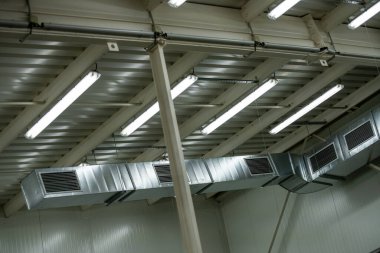 Sanayi levhası, çinko havalandırma kanalı, havalandırma ekipmanları.