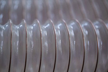 Klima için esnek PUR antistatik emme hortumu, arka plan esnek hortumu, endüstriyel havalandırma.