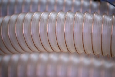 Klima için esnek PUR antistatik emme hortumu, arka plan esnek hortumu, endüstriyel havalandırma.