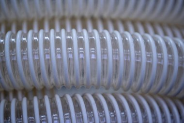 Klima için esnek PUR antistatik emme hortumu, arka plan esnek hortumu, endüstriyel havalandırma.