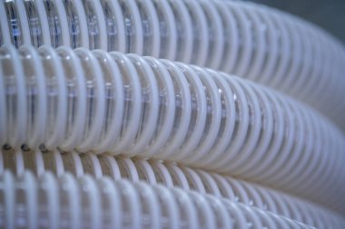 Klima için esnek PUR antistatik emme hortumu, arka plan esnek hortumu, endüstriyel havalandırma.