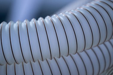 Klima için esnek PUR antistatik emme hortumu, arka plan esnek hortumu, endüstriyel havalandırma.