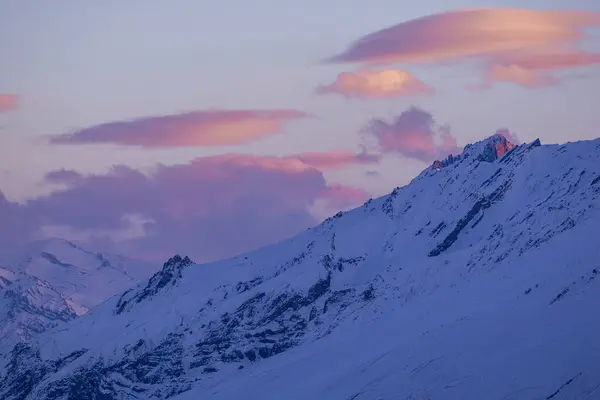 Himalaya Vackra Ikoniska Landskap Bild Högsta Bergen Världen Täckt Snö — Stockfoto