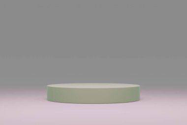 En az olay yeri. Asgari 3D görüntüleme. 3D tasvir. Podyum sahne kaidesi ya da platformu. Podyum ve soyut arkaplanı olan en küçük sahne. Geometrik şekilli sahne.