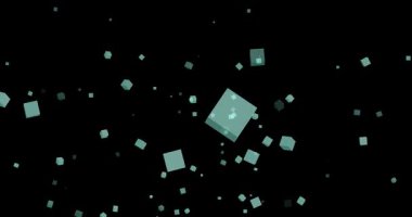 Soyut dijital fraktal desen.