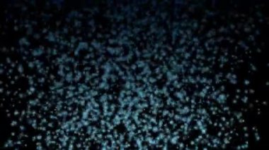 Mavi glitter bokeh arka plan