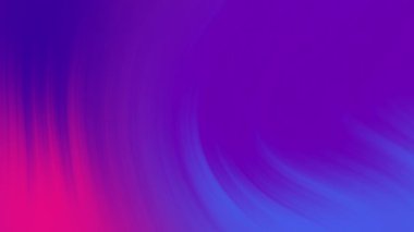 Neon renkli düz çizgiler ve dairesel hareket gradyanı olan soyut sıvı döngü arkaplan canlandırması