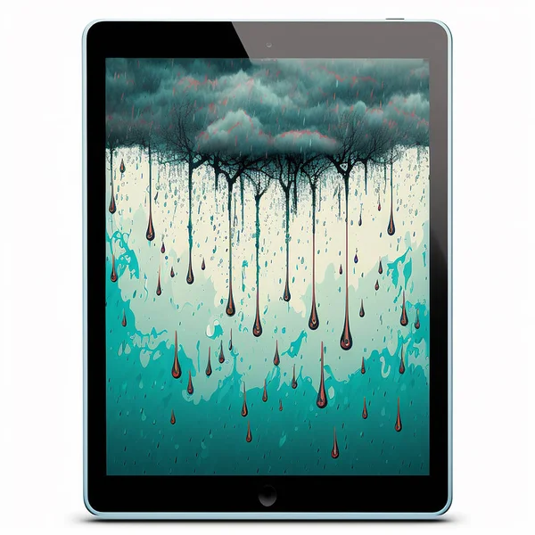 Illustration Abstract Weather Mother Nature Illustration — Stock Photo, Image