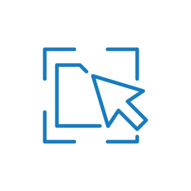 Dosya simgesi logo tasarım şablonunu izole et