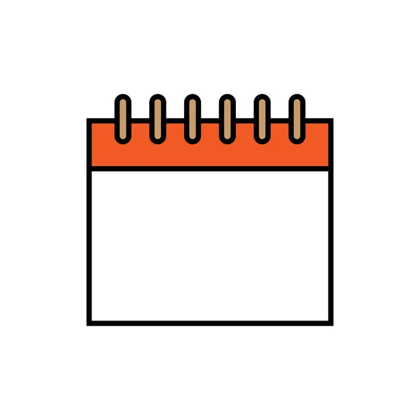 Obrázek Vektoru Šablony Loga Kalendáře — Stockový vektor