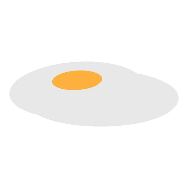 Omelet Icona Modello Progettazione Vettoriale Isolato Illustrazione — Vettoriale Stock