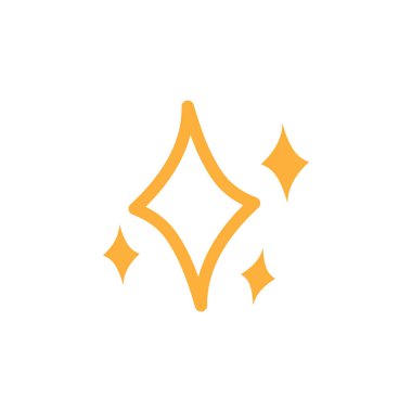 sparkling star hand draw