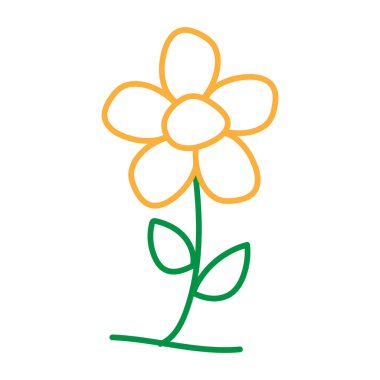 flowers doodle hand drawn illustratio