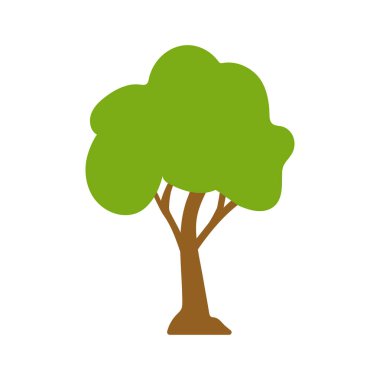 Tree green icon design template illustration isolated