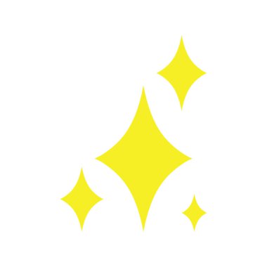 Spark icon design template isolated