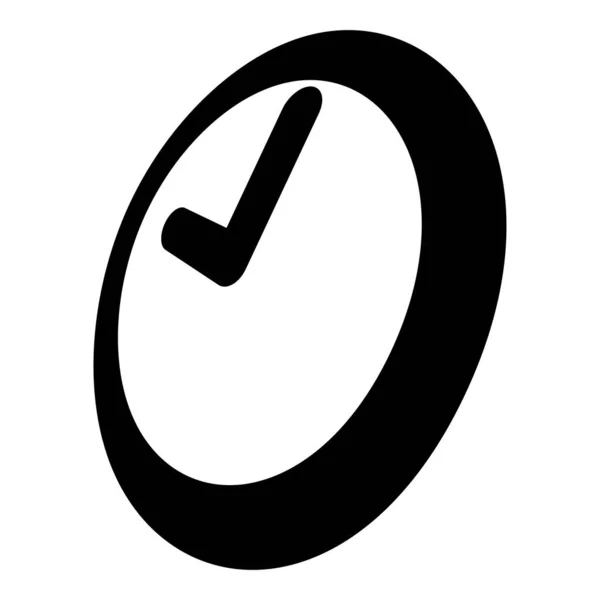 Parede Ícone Relógio Clipart Ilustração Design — Vetor de Stock