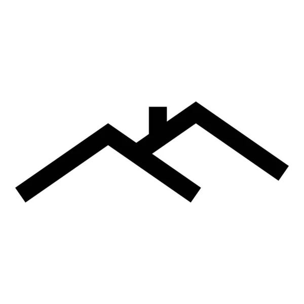 Immobilier Logo Icône Conception Modèle Illustration — Image vectorielle