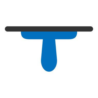 Pencere temizleme simgesi tasarım şablonu çizimi