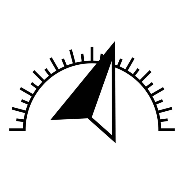Bússola Ícone Logotipo Design Modelo Isolado Ilustração — Vetor de Stock