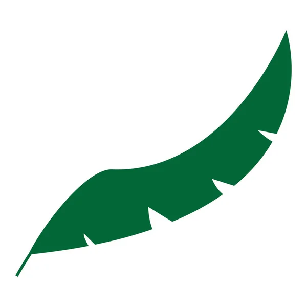Modèle Conception Logo Icône Plume Vecteur Isolé — Image vectorielle
