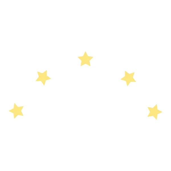 Шаблон Клипарта Изображением Звезд — стоковый вектор