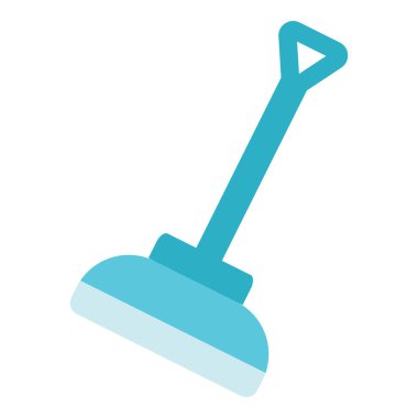 Süpürge simgesi klip tasarımı örnekleme şablonu