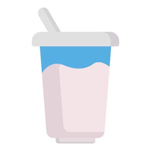 Joghurt Symbol Cliparts Design Illustration Vorlage — Stockvektor