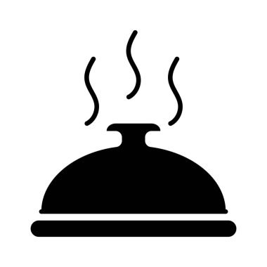 Gıda Restoranı ikon tasarım şablonu izole illüstrasyon