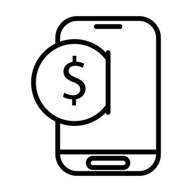 Çevrimiçi kaydetme simgesi tasarım şablonu çizimi izole edildi