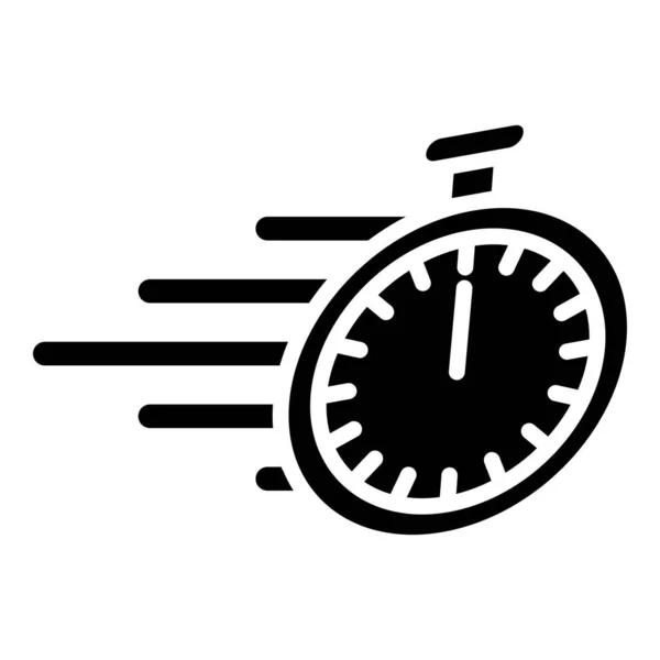 Stopwatch Ikona Projekt Szablon Izolowane Ilustracja — Wektor stockowy