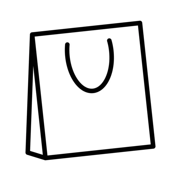 购物袋图标行设计模板图解隔离 — 图库矢量图片