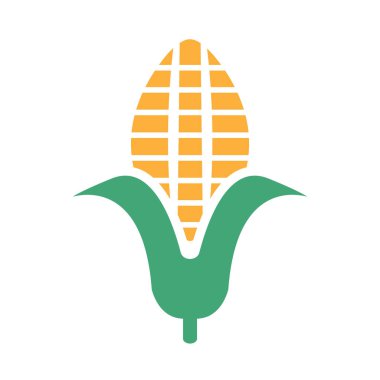 Mısır simgesi klip tasarım şablonu izole edildi