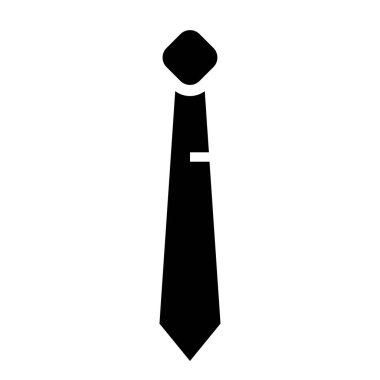 Tie icon clipart design template isolated