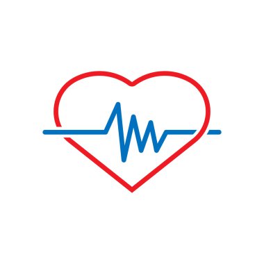 Kalp atışı ekon tasarım şablonu izole edildi