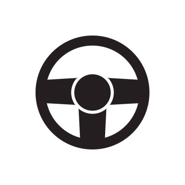 Direksiyon simgesi tasarımı şablonu izole edilmiş illüstrasyon