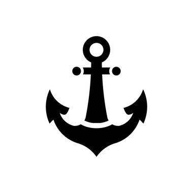 Sunucu simgesi tasarımı siluet şablonu çizimi