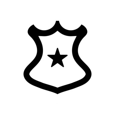 Amblem simgesi logo tasarım şablonu izole resimleme