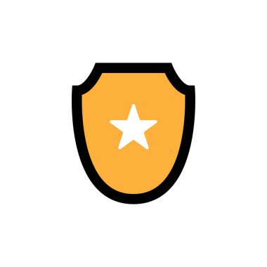 Amblem simgesi logo tasarım şablonu izole resimleme