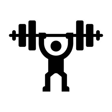 Halter simgesi logo tasarımı şablonu izole edilmiş illüstrasyon