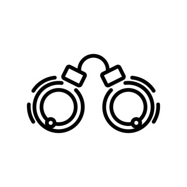 Kol düğmesi simgesi tasarım şablonu izole resimleme