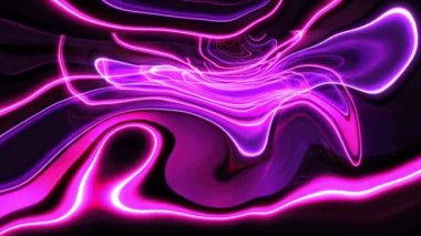 Neon ışıkları ile soyut arkaplan