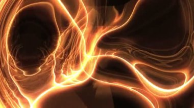 Parlayan parçacıkların soyut arka planı 