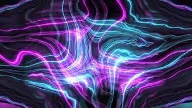 Neon ışıkları ile soyut arkaplan