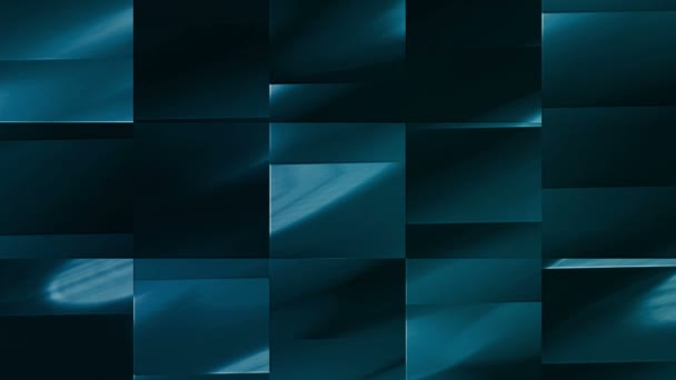 Abstrakter Hintergrund Mit Einem Muster Aus Quadraten — Stockvideo