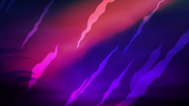 Abstract Gekleurde Achtergrond Met Bewegende Lijnen — Stockvideo