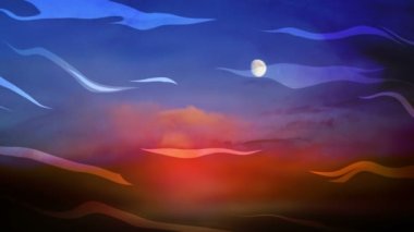 Hareket çizgileri olan soyut doğa arkaplanı